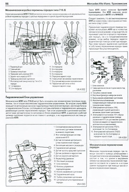 Книга: MERCEDES-BENZ VITO / VIANO (д) 2003-2008 г.в., рем., экспл., то | Одесса