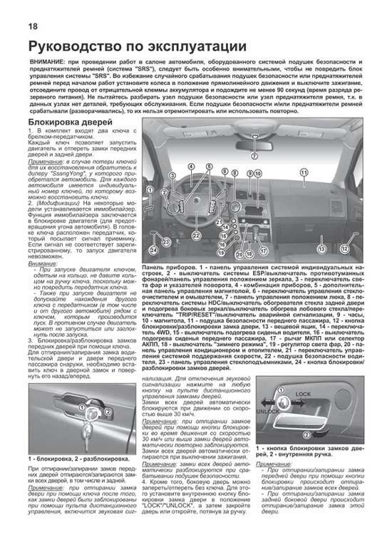 Комплект литературы по ремонту и обслуживанию Ssang Yong Kyron