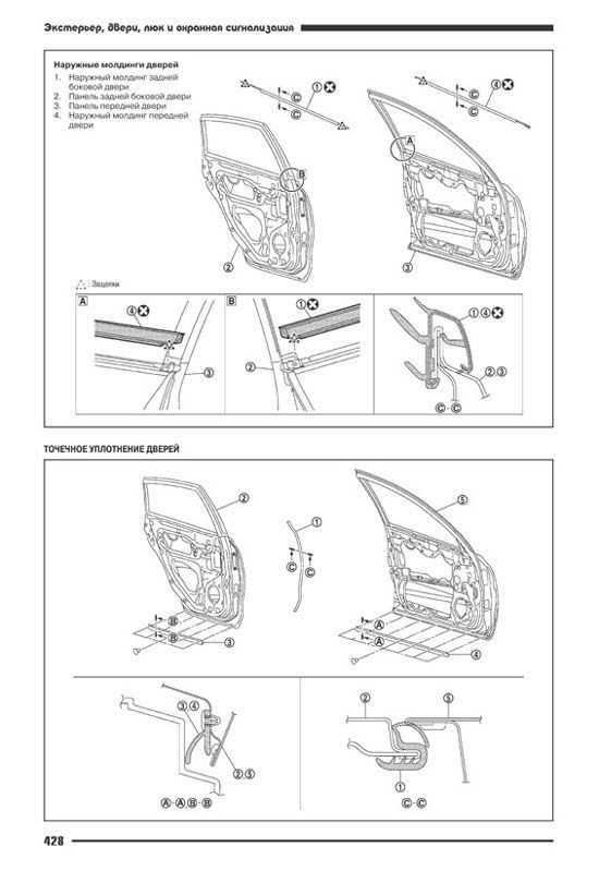 Комплект литературы по ремонту и обслуживанию Nissan Teana с 2008 года выпуска