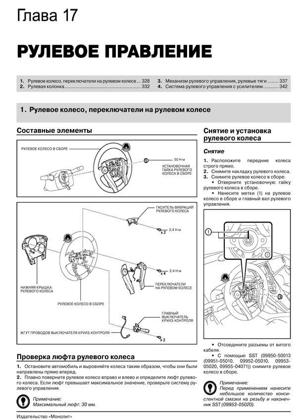 Комплект литературы по ремонту и обслуживанию Toyota Prius с 2009 года выпуска