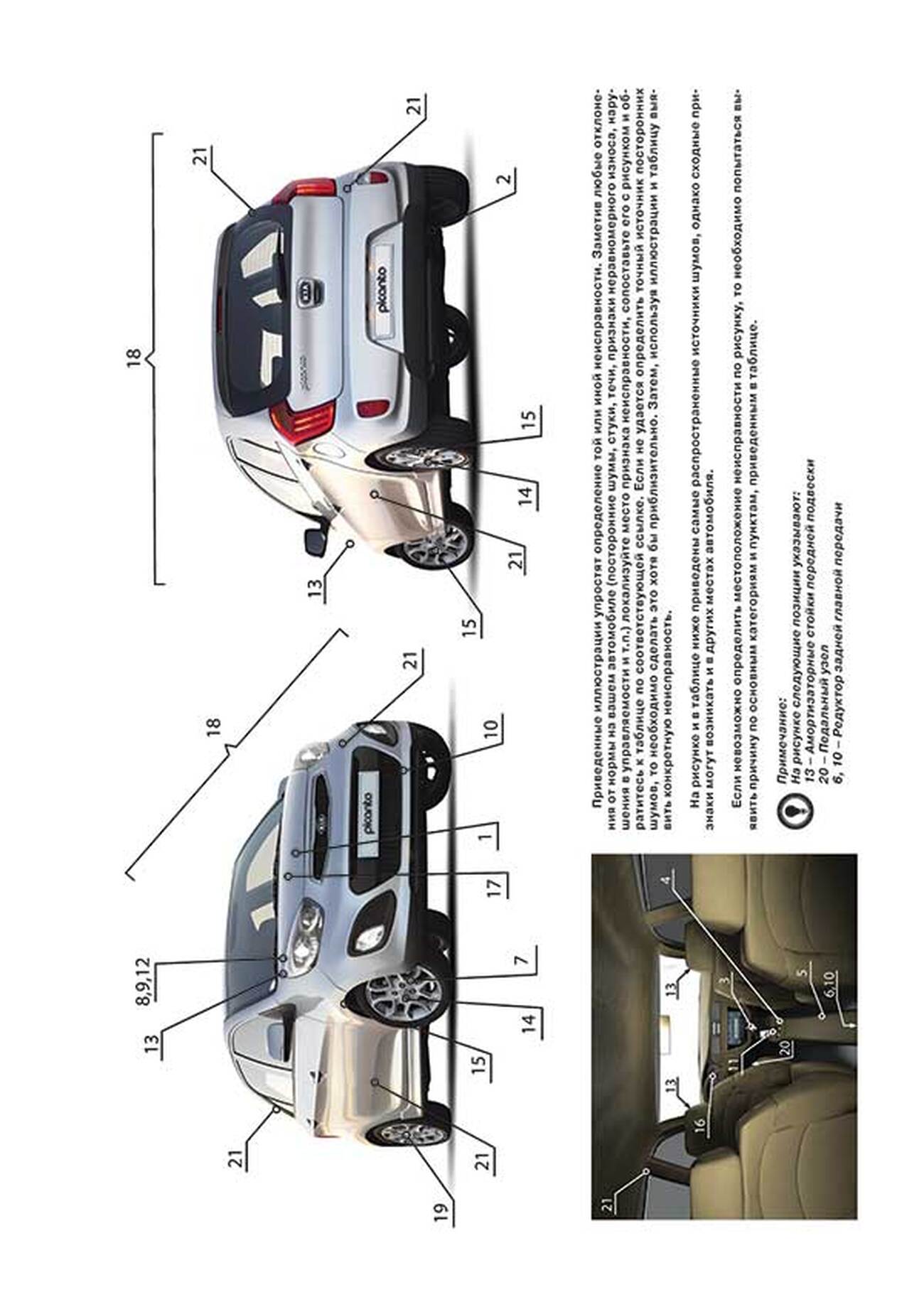 Книга: KIA PICANTO (б) с 2011 г.в., рем., экспл., то, сер. ЗС | Монолит