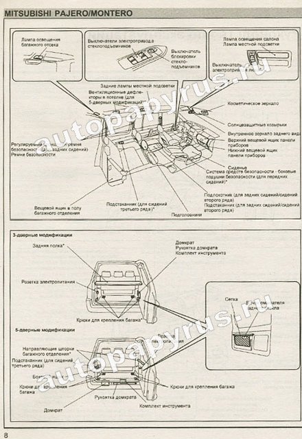 Книга: MITSUBISHI PAJERO / MONTERO (б , д) с 2000 г.в., рем., экспл., то | Морозов