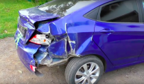 Ремонт задней части Hyundai Solaris