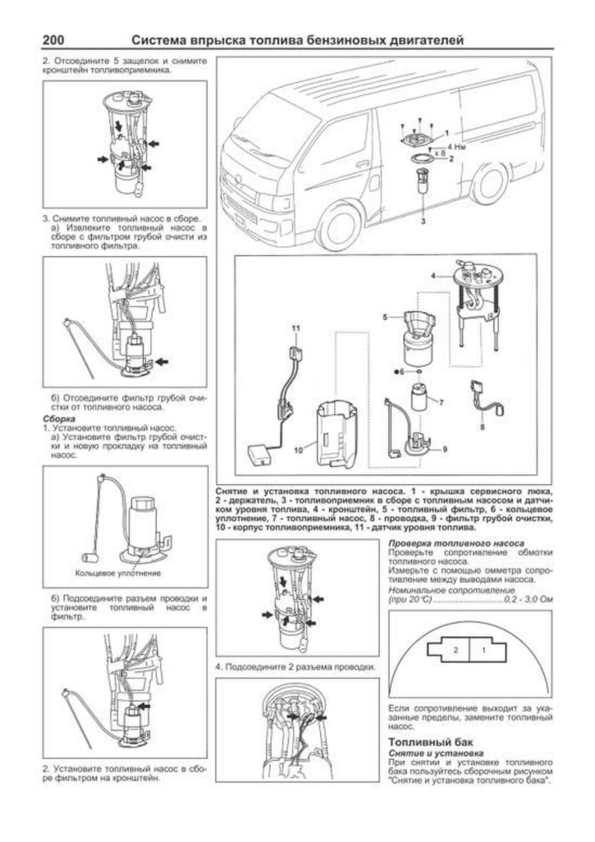 Книга: TOYOTA HIACE / REGIUSACE (б , д) с 2004 г.в., рем., экспл., то, сер.ПРОФ. | Легион-Aвтодата