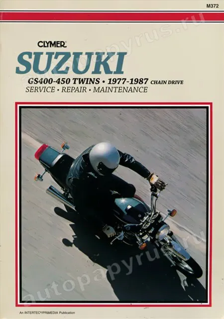 Книга: SUZUKI GS400 / 450 TWINS (б) 1977-1987 г.в., рем., экспл., то | Clymer