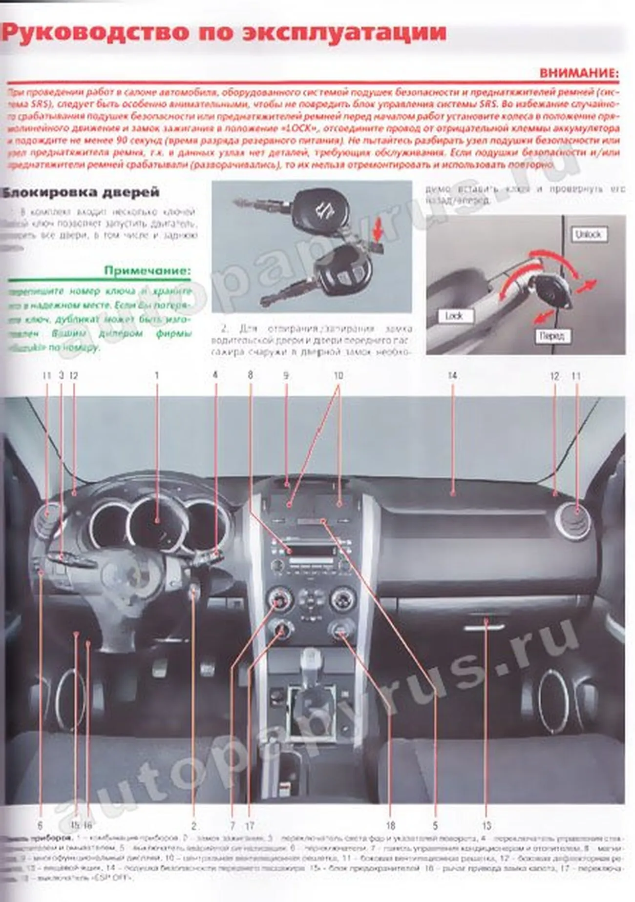 Автокнига: руководство / инструкция по ремонту и эксплуатации SUZUKI ...