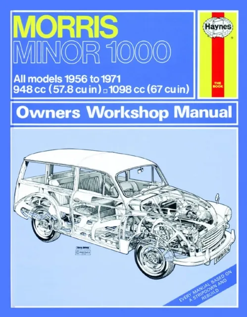 Книга: MORRIS MINOR 1000 (б) 1956-1971 г.в., рем., экспл., то | Haynes
